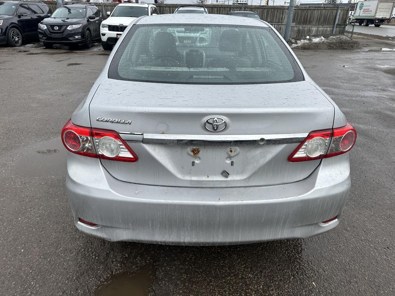 2012 Toyota Corolla CE, MANUAL, 4 CYL, RUNS AND DRIVES, AS IS SPECIAL Photo3