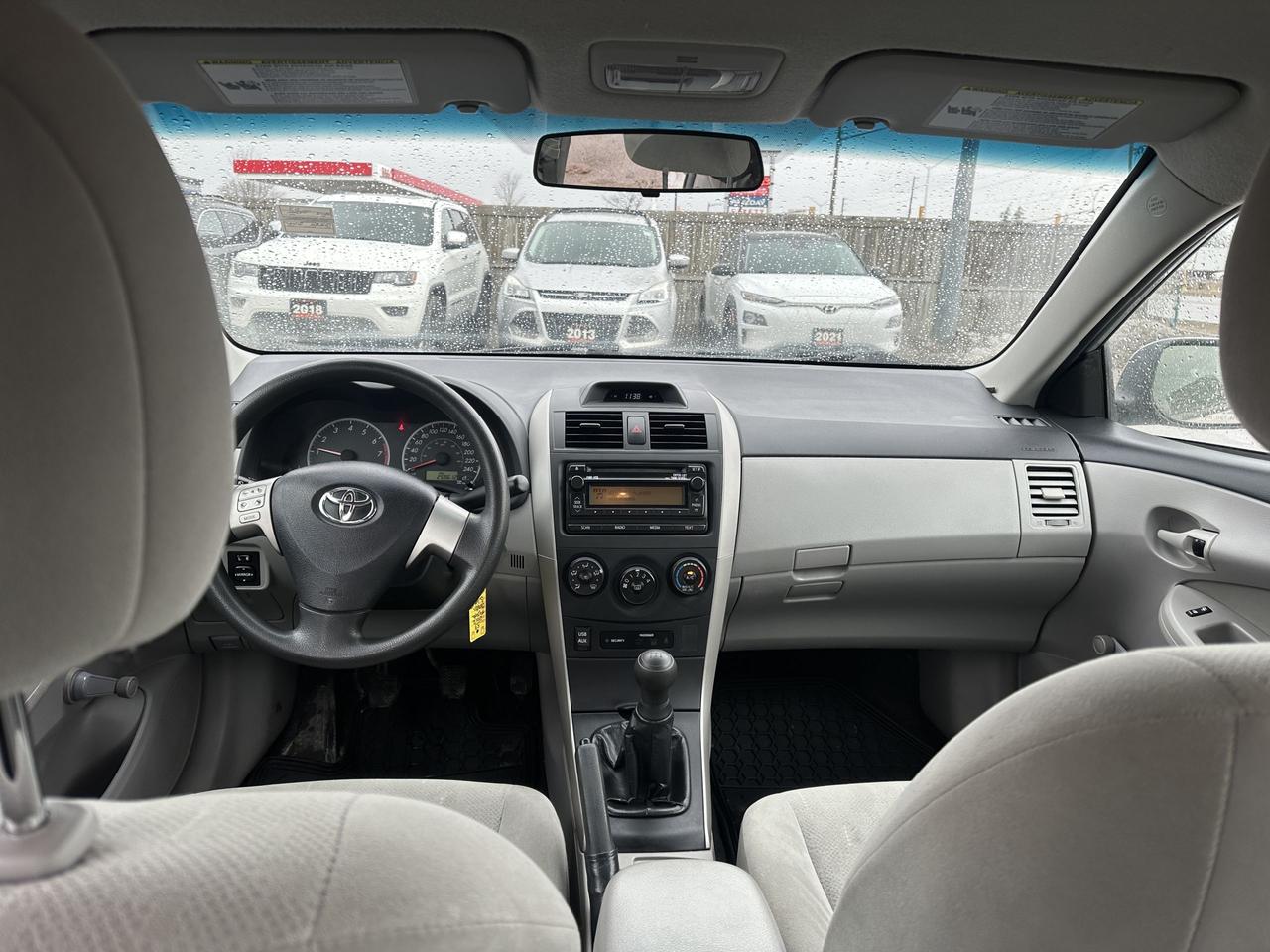 2012 Toyota Corolla CE, MANUAL, 4 CYL, RUNS AND DRIVES, AS IS SPECIAL Photo