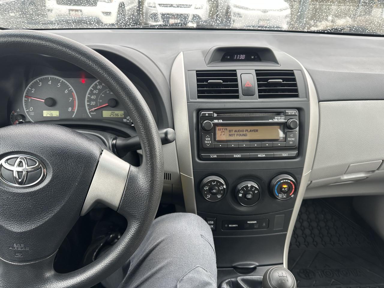 2012 Toyota Corolla CE, MANUAL, 4 CYL, RUNS AND DRIVES, AS IS SPECIAL Photo