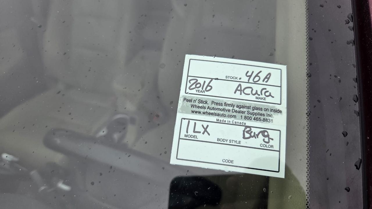 2016 Acura ILX Premium Pkg, OILED, 4 CYL, LEATHER, LOADED, CERT Photo