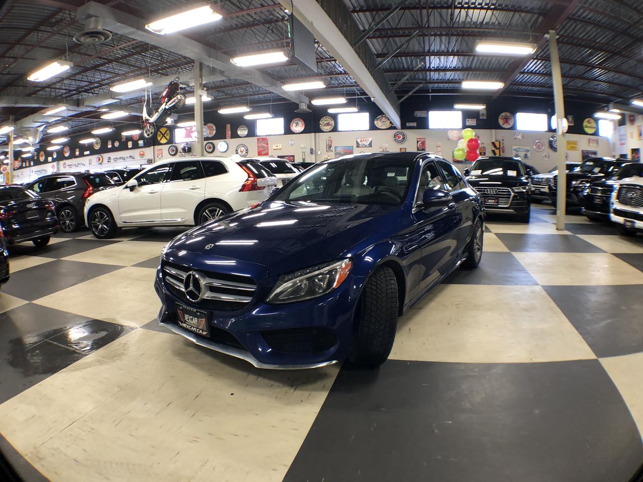 2018 Mercedes-Benz C-Class C 300 AMG PKG 4MATIC LEATHER PAN/ROOF NAVI CAMERA Photo2