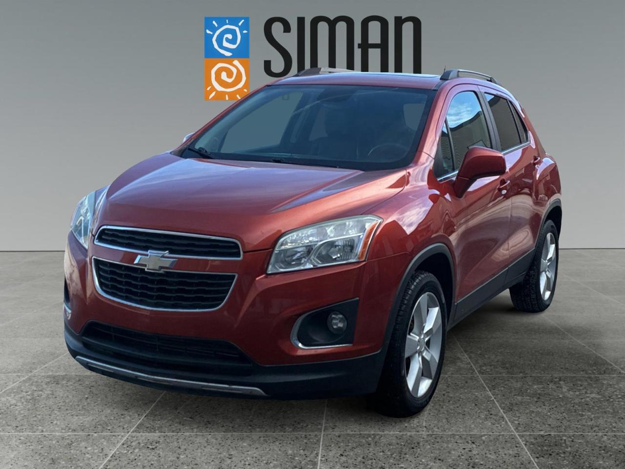 <p>This<strong>2014 Chevrolet Trax LTZ</strong>at</p>

<p><a href=https://www.google.com/viewer/place?mid=/g/1tcvtj4j&sa=X&ved=2ahUKEwir-66DoomTAxVyRjABHZT0JSYQqdYPegYIAQgCEAM>Siman Auto Sales</a></p>

<p>is the ultimate street-smart SUV, blending luxury features with the maneuverability of a compact car. As the top-tier trim level, the LTZ is designed for drivers who want premium comfort and advanced tech in a city-friendly package.</p>

<p>Top-of-the-Line Features</p>

<ul>
 <li><strong>AWD Capability:</strong>Equipped with an on-demand<strong>All-Wheel Drive</strong>system that automatically engages for superior traction in all Canadian weather conditions.</li>
 <li><strong>Premium Interior:</strong>Features<strong>Leatherette-appointed seating</strong>and<strong>heated front seats</strong>to keep you comfortable during cold Regina winters.</li>
 <li><strong>Modern Technology:</strong>Includes a<strong>7-inch MyLink touchscreen</strong>with a built-in<strong>Rear-View Camera</strong>, Bluetooth connectivity, and a premium<strong>7-speaker Bose® audio system</strong>.</li>
 <li><strong>Advanced Safety:</strong>Comes standard with<strong>10 airbags</strong>, Rear Park Assist, and StabiliTrak Electronic Stability Control.</li>
 <li><strong>Compact Power:</strong>Powered by a fuel-efficient<strong>1.4L Turbocharged engine</strong>that delivers an impressive highway rating of approximately<strong>6.5 L/100 km</strong>.</li>
</ul>

<p>The Siman Auto Sales Advantage</p>

<p>Buying fromSiman Auto Salesin Regina means more than just getting a great vehicle; its about a hassle-free experience:</p>

<ul>
 <li><strong>Flexible Financing:</strong>We work with 6 chartered banks and 10 non-prime lenders to find a solution for<strong>every credit level</strong>, including guaranteed approval options.</li>
 <li><strong>Included Protection:</strong>Every vehicle we sell includes an<strong>after-market warranty</strong>to give you total peace of mind on the road.</li>
 <li><strong>Trade-Ins & Appraisals:</strong>We welcome all trades and provide<a href=https://www.simanautosales.com/trade-in-appraisals/ target=_blank>no-obligation appraisals</a>to help you upgrade your ride.</li>
</ul>

<p><strong>Visit us at 1810 2nd Avenue North</strong>in Regina to take this Trax for a spin!</p>