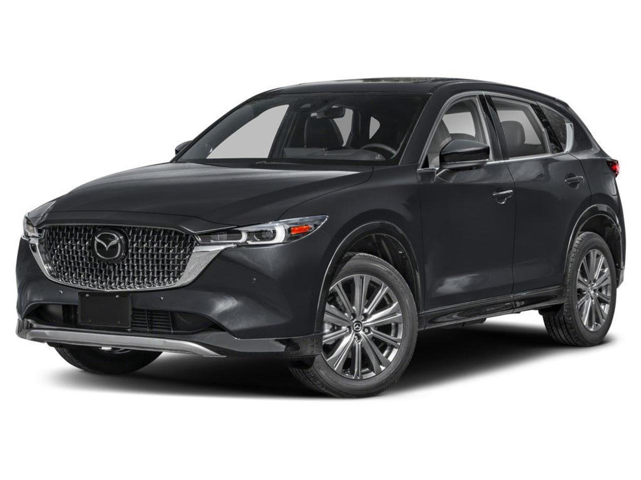 <p>Explore the 2025 Mazda CX-5 Signature in a sophisticated black finish, paired with an AWD drivetrain for superior handling on any road. This new SUV combines robust performance with refined elegance, making it a true standout in its class.</p><p>The exterior of the CX-5 Signature is enhanced by sleek alloy wheels and a bold stance. Inside, the brown leather seats exude luxury, complemented by a wealth of features such as power seats and a leather steering wheel. The sunroof adds a touch of open-air experience, further enhancing the stylish ambience of the cabin.</p><p>Tech enthusiasts will appreciate the seamless integration of smart devices, the intuitive navigation system, and the advanced heads-up display. Safety is at the forefront with options like a backup camera, lane assist, and parking sensors, ensuring peace of mind during every drive.</p><p>Ideal for those who appreciate cutting-edge technology and top-notch comfort, the Mazda CX-5 Signature is your perfect driving partner. Contact us today to learn more and arrange a test driveyou wont want to miss this exceptional opportunity.</p>