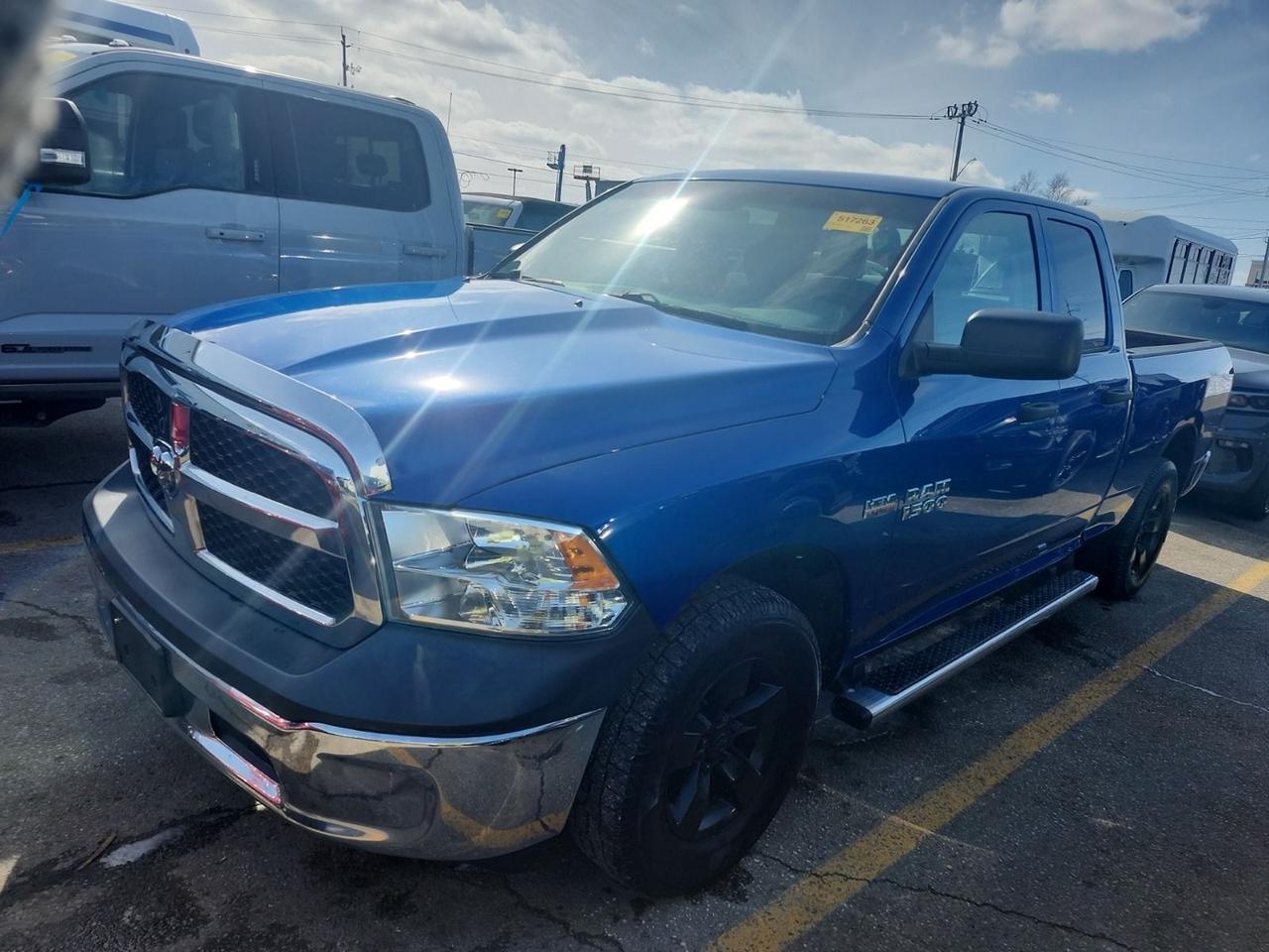 Used 2017 RAM 1500 4WD QUAD CAB 140.5