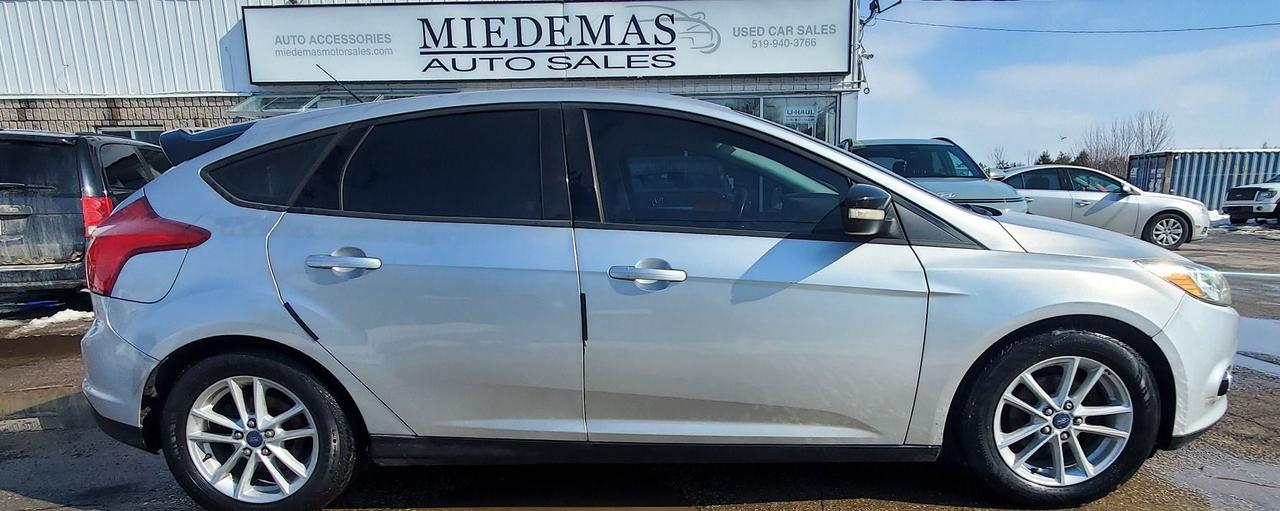 <p>Certified! Brand new brakes all around! 2.0L 4 cylinder engine, front-wheel drive and automatic transmission. Bluetooth powered by Microsoft SYNC, heated seats and spacious hatch. Cruise control and steering wheel audio controls. Price plus taxes and licensing.</p><p>3 year/70 000km Lubrico warranty with up to $4000 per eligible claim and $150 deductible available for only an additional $1795+HST</p><p class=MsoNormal>Miedemas has been selling quality used cars since 1973! Honest, professional and friendly staff with that small town feel. No pressure buying! Come see what it takes to keep customers coming for over 40years in business! Financing available on qualified units! Warranty available! All cars sold certified with oil changed and ready to go unless otherwise posted. We&rsquo;re here to help.</p>