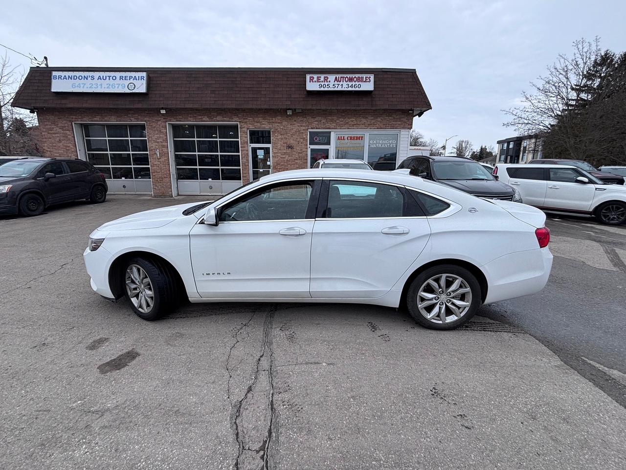 <p>Looking for a reliable and stylish sedan? Check out this pristine 2017 Chevrolet Impala LT, available now at R.E.R. Automobiles Ltd! This sleek white Impala boasts a classic black interior, promising a comfortable and sophisticated driving experience. With only 112,180km on the odometer, this Impala offers you years of dependable performance. This sedan is the perfect combination of practicality and style, ready to elevate your daily commute or weekend adventures.</p><p>This Impala is equipped with a fuel-efficient 2.5L 4-cylinder engine, perfect for navigating city streets or cruising on the highway. Its automatic transmission and front-wheel drive provide a smooth and controlled ride, while the four-door design offers easy access for passengers. This Impala is designed to make your driving experience enjoyable and hassle-free.</p><p>Here are a few of the features that make this 2017 Chevrolet Impala LT stand out:</p><ul><li><strong>LOW KMS!</strong> This Impala has been well-maintained and has low kilometers for its age.</li><li><strong>Sleek Sedan Styling:</strong> The Impalas classic design offers timeless appeal.</li><li><strong>Fuel-Efficient Engine:</strong> The 2.5L 4-cylinder engine delivers great mileage.</li><li><strong>Comfortable Interior:</strong> The black interior creates a welcoming space for both driver and passengers.</li><li><strong>Automatic Transmission:</strong> Enjoy effortless driving with the smooth automatic transmission.</li></ul><p><strong><em>Powered by AutoIntelligence&trade;</em></strong> Vehicle information has been generated using artificial intelligence and is provided for informational purposes only. While efforts are made to ensure accuracy, please confirm all details directly with the dealer.</p><pre style=overflow-wrap: break-word; white-space: pre-wrap;>This vehicle is certified,  serviced & oil changed. Financing available O.A.C  <br><br><br>R.E.R. Automobiles Ltd. is a family owned business, established in 1994.<br><br>Referrals built us, reliability keep us serving you.<br><br>R.E.R. Automobiles Ltd. ... We Care.</pre>