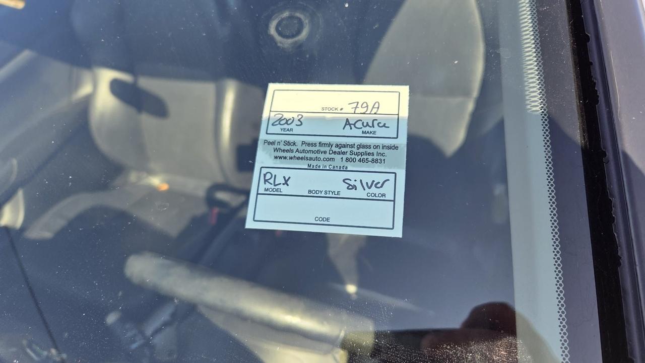 2003 Acura RSX PREMIUM, 4CYL, AUTO, RUNS WELL, AS IS SPECIAL Photo