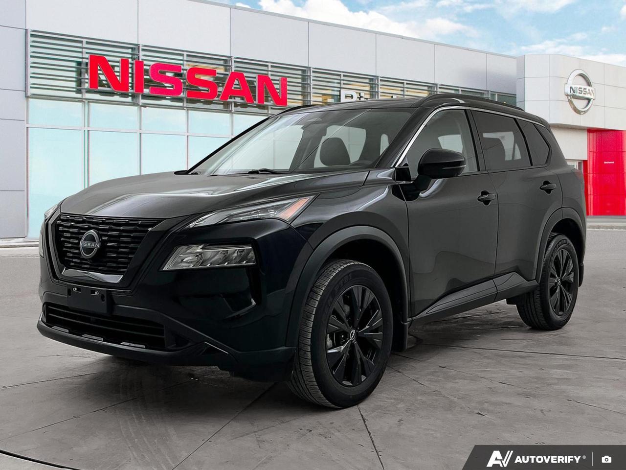 Used 2023 Nissan Rogue SV Midnight Edition Accident Free | One Owner | Low KM for sale in Winnipeg, MB