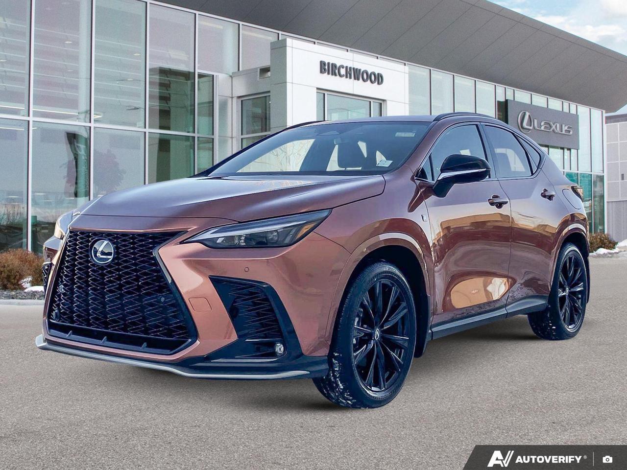 Eco-Precision Meets Luxurious Drive
Revel in the superior blend of hybrid efficiency and luxury with the all-wheel drive Lexus NXh. Ensuring utmost comfort with heated front seats and steering wheel, connect your journeys through Android Auto and Apple Car Play. Travel with the peace of mind provided by the Lexus Safety System and initiate every eco-friendly adventure from your phone.
*Pricing includes all available rebates.

Birchwood Lexus is a three-time winner of the prestigious Pursuit of Excellence award, which recognizes Lexus dealers in Canada for having the highest possible level of guest satisfaction.  Allow us to show you the best possible guest experience. 

Have a trade? Birchwood Lexus will pay you top dollar for your vehicle - trades of all makes and models are welcome.

Flexible financing is available on most years, makes, and models. Start your purchase online at www.birchwoodlexus.ca or call us today at 204-25-LEXUS (53987)

Toll free Phone: 844-57-LEXUS (53987)

Dealer Permit #5499
Dealer permit #5499