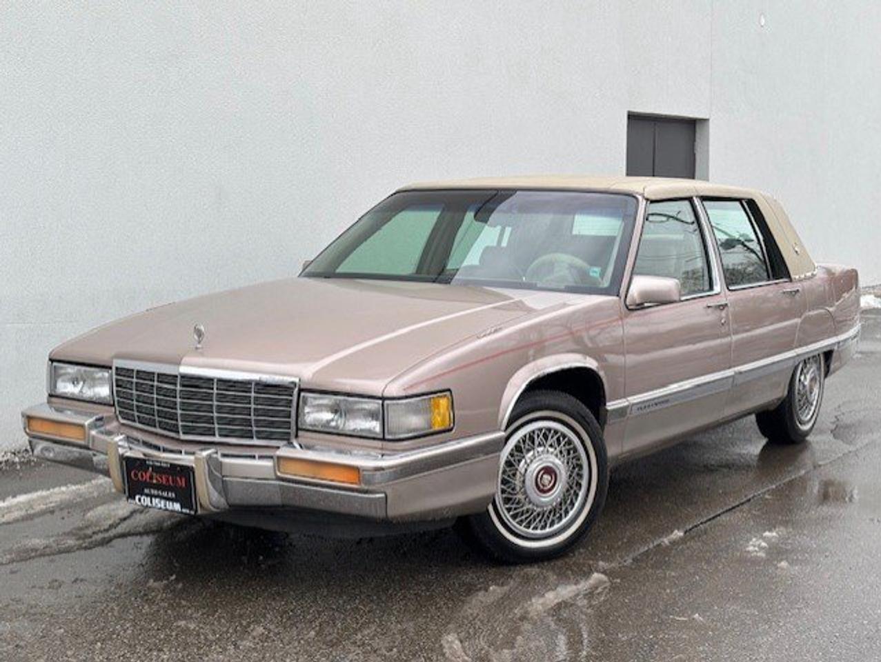 1991 Cadillac Fleetwood V8 **VINYL TOP-SENIOR DRIVEN-NO ACCIDENTS** Photo0