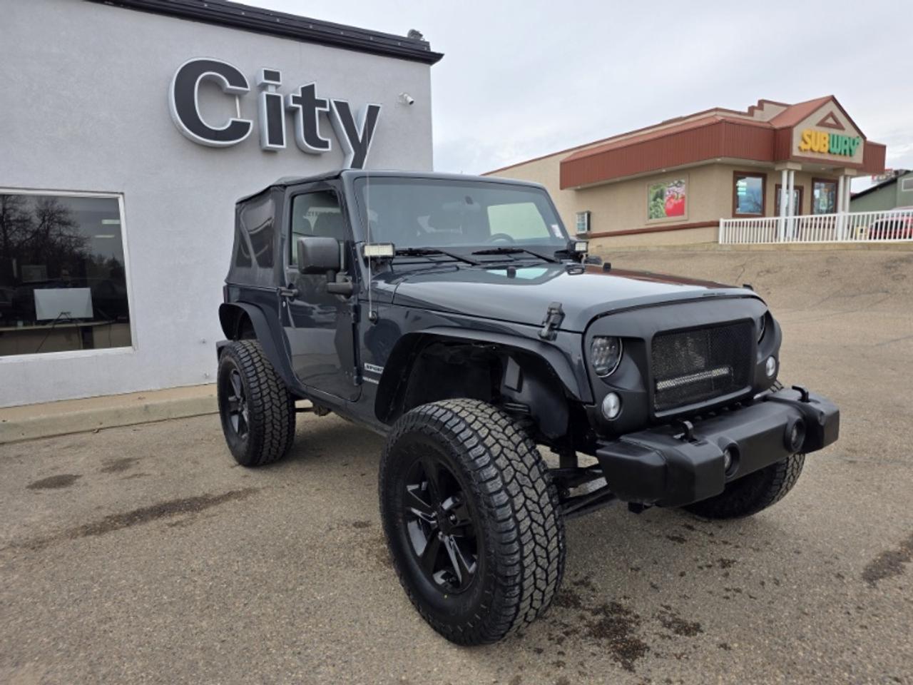 Used 2018 Jeep Wrangler JK Sport for sale in Medicine Hat, AB