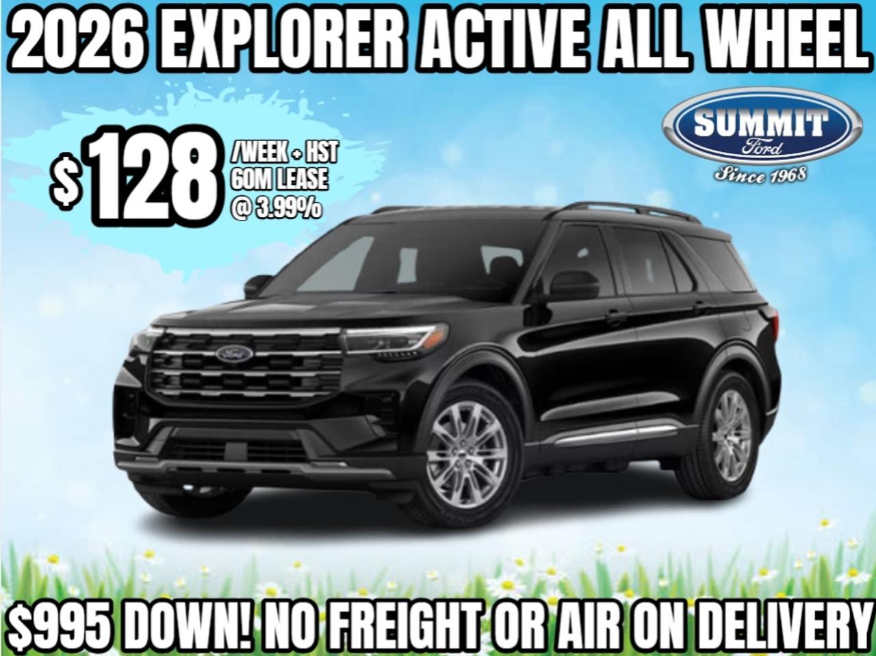 *The prices include all rebates applicable. The dealer price mentioned is the cash price + HST & LICENSING only. On a lease, all vehicles are allowed 16,000 km/year (for more than 16,000km it is $0.12/km for Ranger, and Escape. For all other vehicles it is $0.16/km). Requires first payment, $995 Down, HST, LIC, Admin andfuel charge on delivery. See dealer for all details.