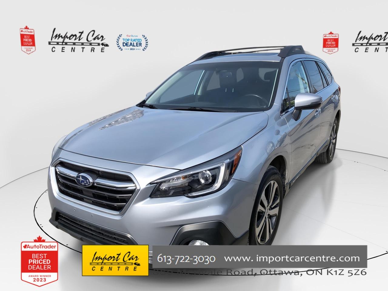 Used 2018 Subaru Outback 3.6R Limited ONLY 95,000KMS, NEW BRAKES, LEATHER, for sale in Ottawa, ON