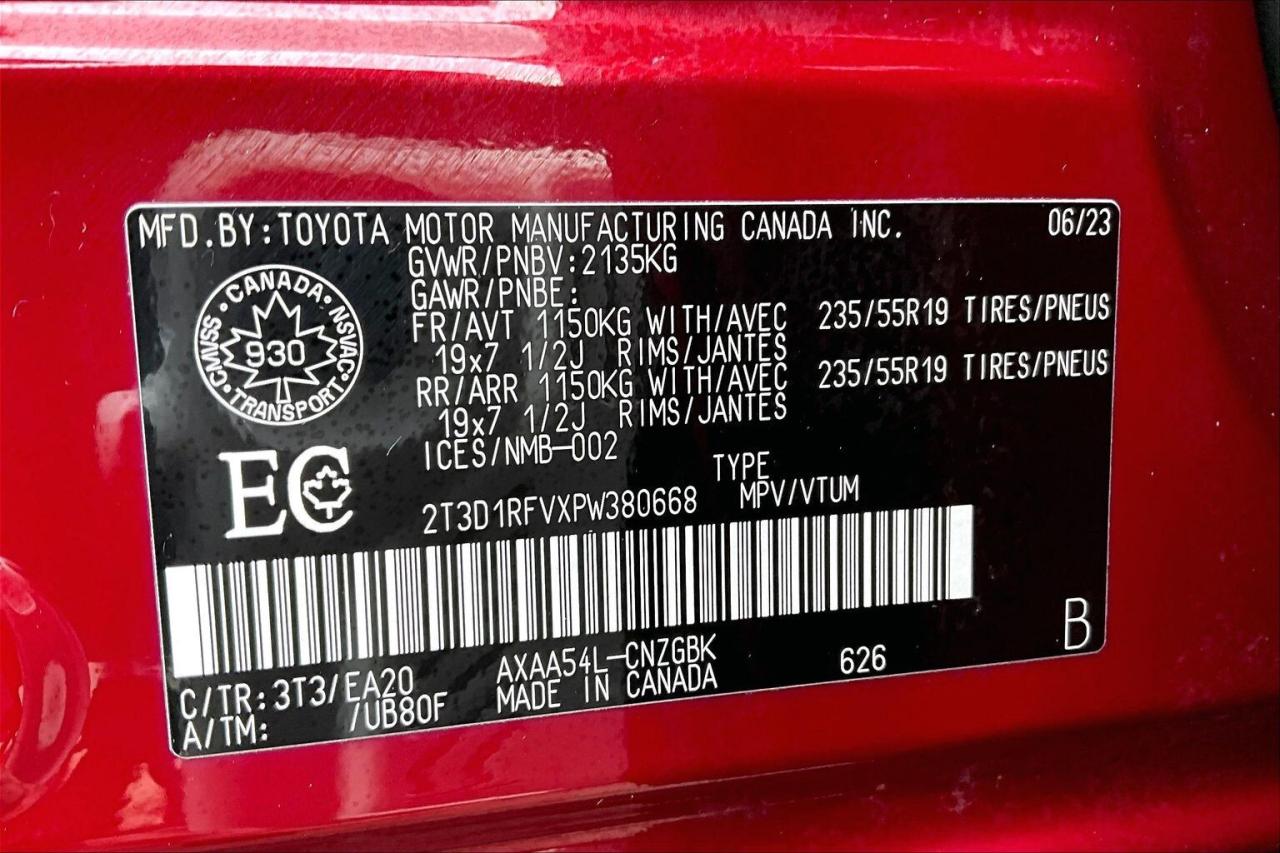 2023 Toyota RAV4 Limited | Vented Leather | Sunroof |SafetyTec |AWD Photo