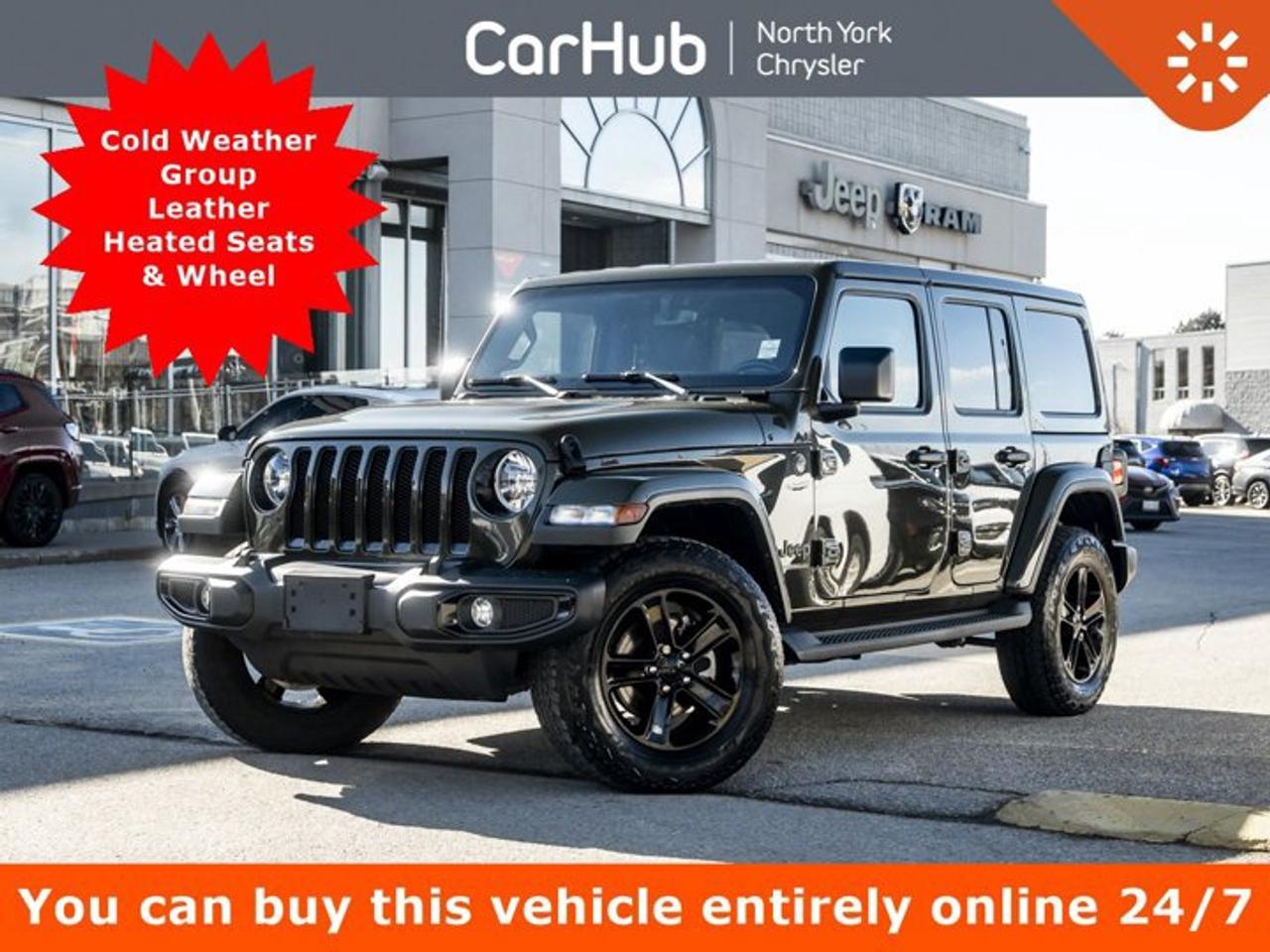2023 Jeep Wrangler Sahara Altitude Cold Weather Group Leather Heated Seats & Wheel Photo