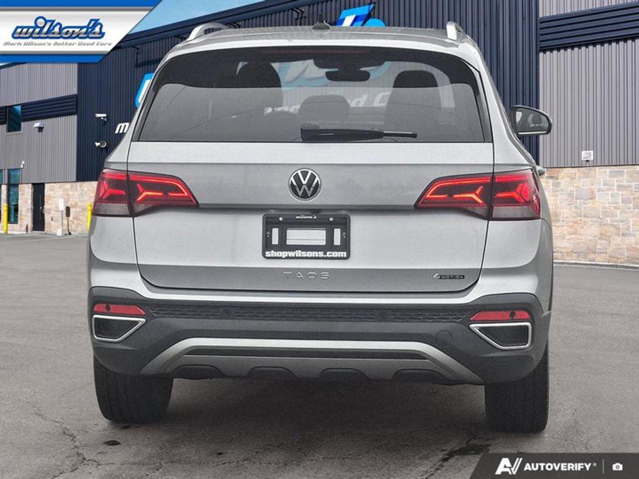 2024 Volkswagen Taos Highline AWD | Leather | Sunroof | Nav | Adaptive Cruise | 360 Camera | Cooled + Heated Seats & More Photo
