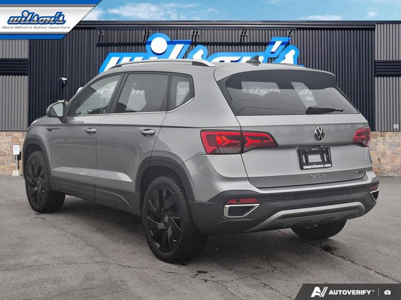 2024 Volkswagen Taos Highline AWD | Leather | Sunroof | Nav | Adaptive Cruise | 360 Camera | Cooled + Heated Seats & More Photo