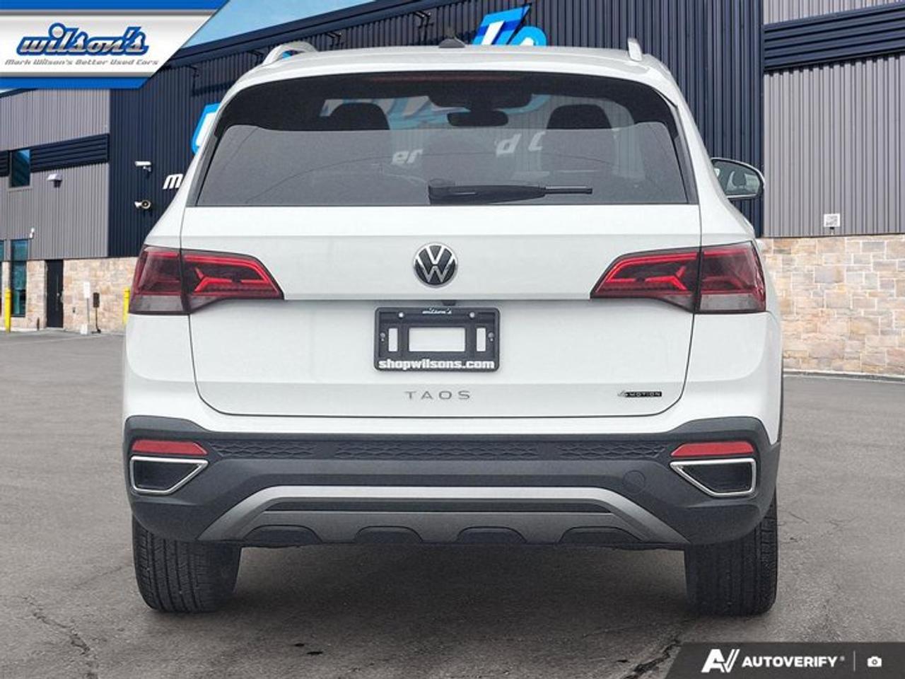 2023 Volkswagen Taos Comfortline AWD | Sunroof | Adaptive Cruise | Power Seat | Heated Seats | CarPlay + Android & More ! Photo3