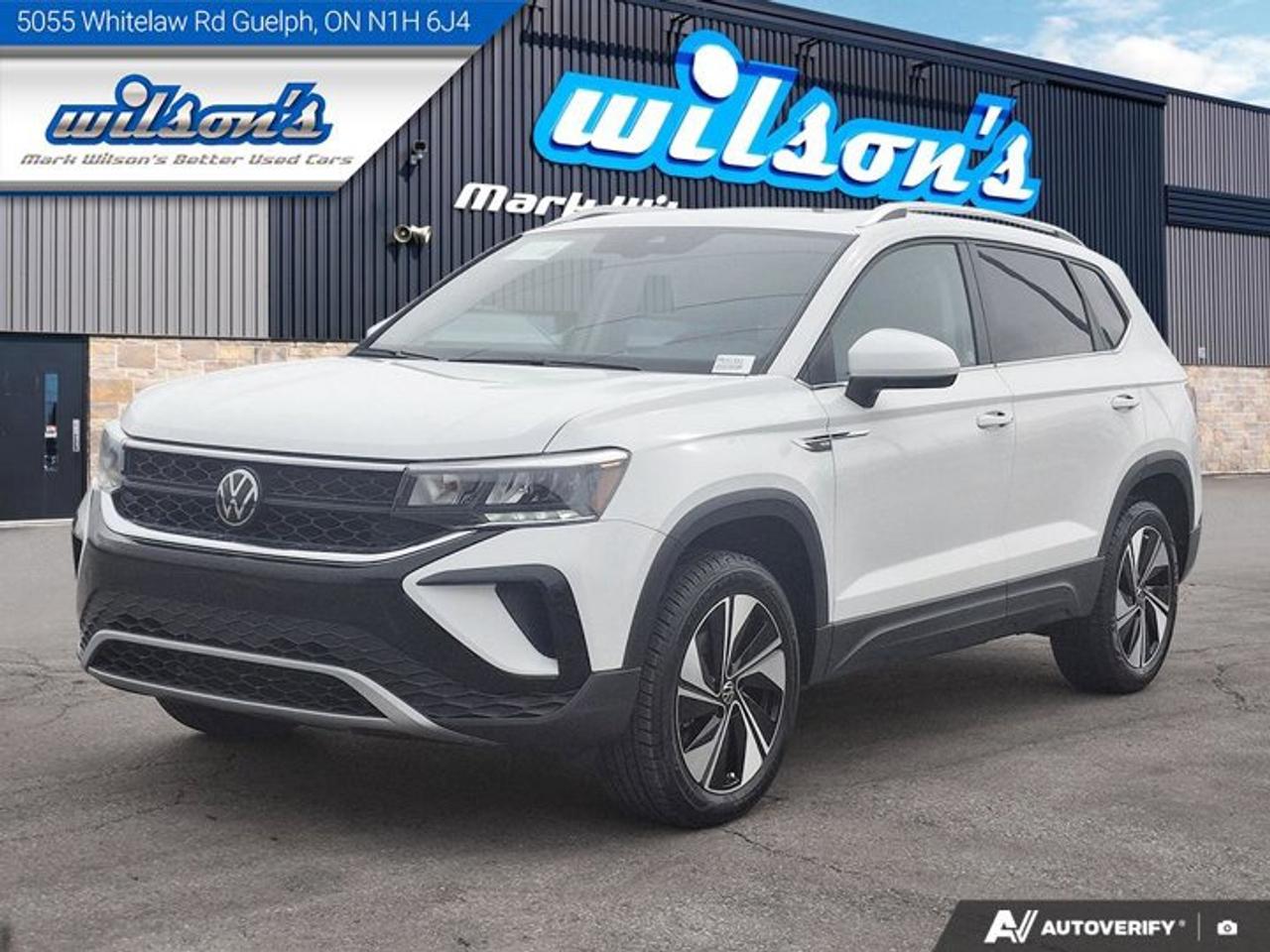 2023 Volkswagen Taos Comfortline AWD | Sunroof | Adaptive Cruise | Power Seat | Heated Seats | CarPlay + Android & More ! Photo