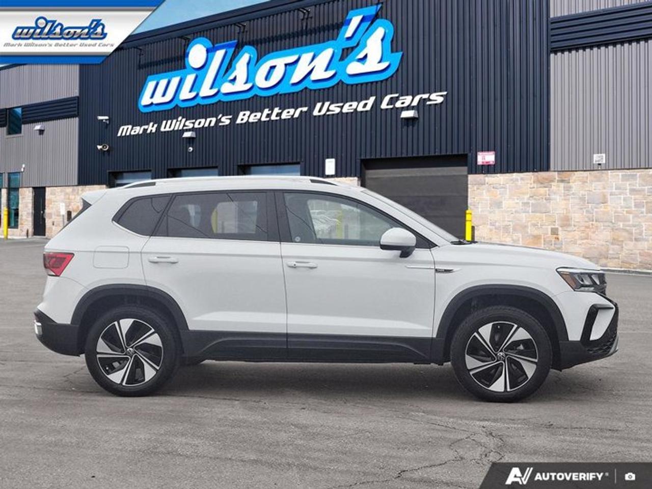2023 Volkswagen Taos Comfortline AWD | Sunroof | Adaptive Cruise | Power Seat | Heated Seats | CarPlay + Android & More ! Photo
