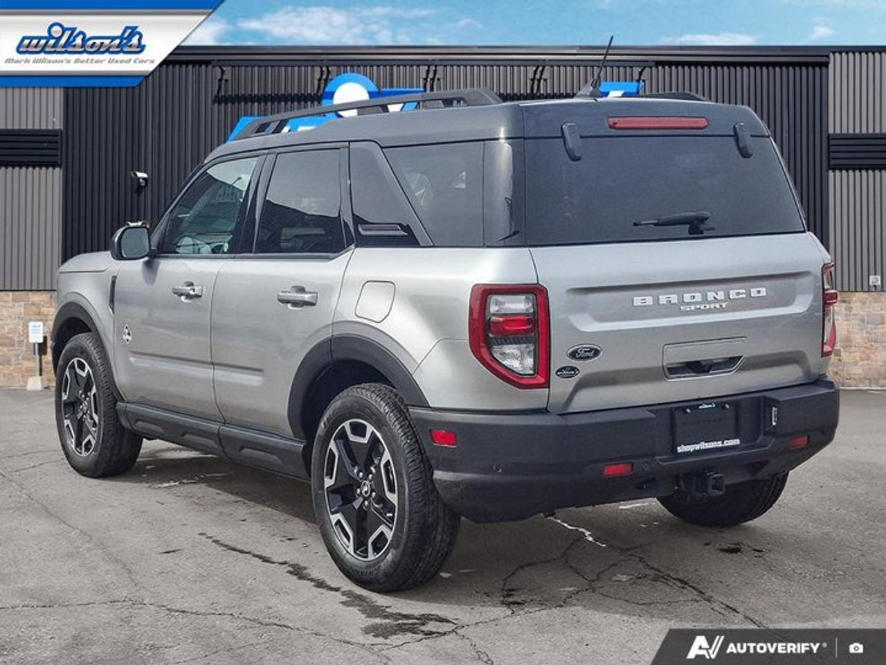 2023 Ford Bronco Sport Outer Banks 4WD | Tow Pkg | Leather Trim | Sunroof | Adaptive Cruise | Nav | B&O Audio & More! Photo2