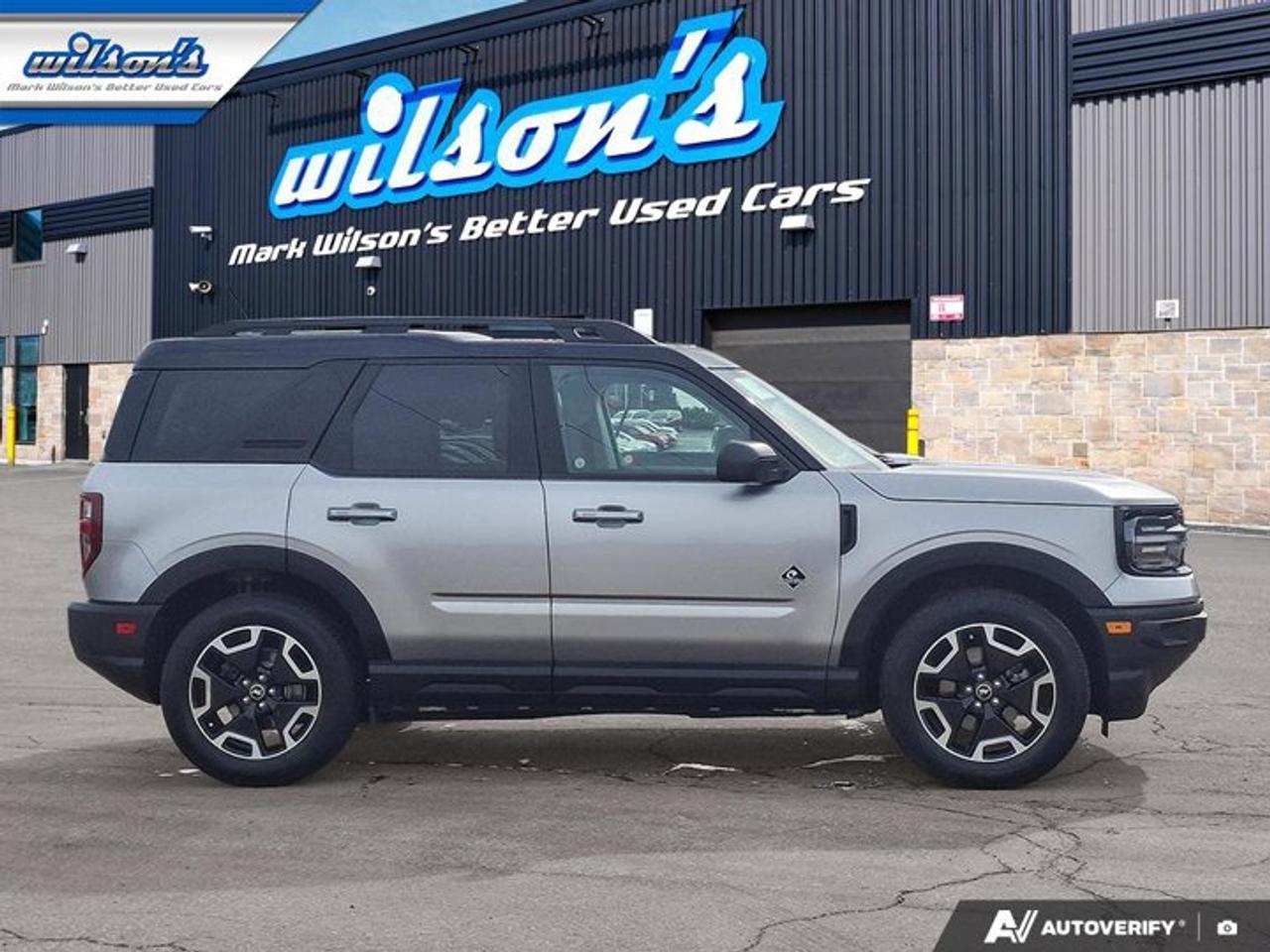 2023 Ford Bronco Sport Outer Banks 4WD | Tow Pkg | Leather Trim | Sunroof | Adaptive Cruise | Nav | B&O Audio & More! Photo