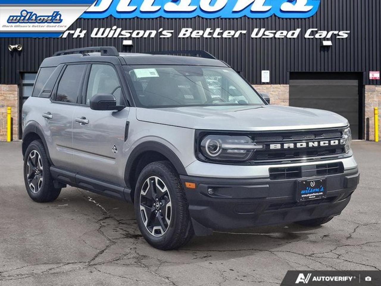2023 Ford Bronco Sport Outer Banks 4WD | Tow Pkg | Leather Trim | Sunroof | Adaptive Cruise | Nav | B&O Audio & More! Photo