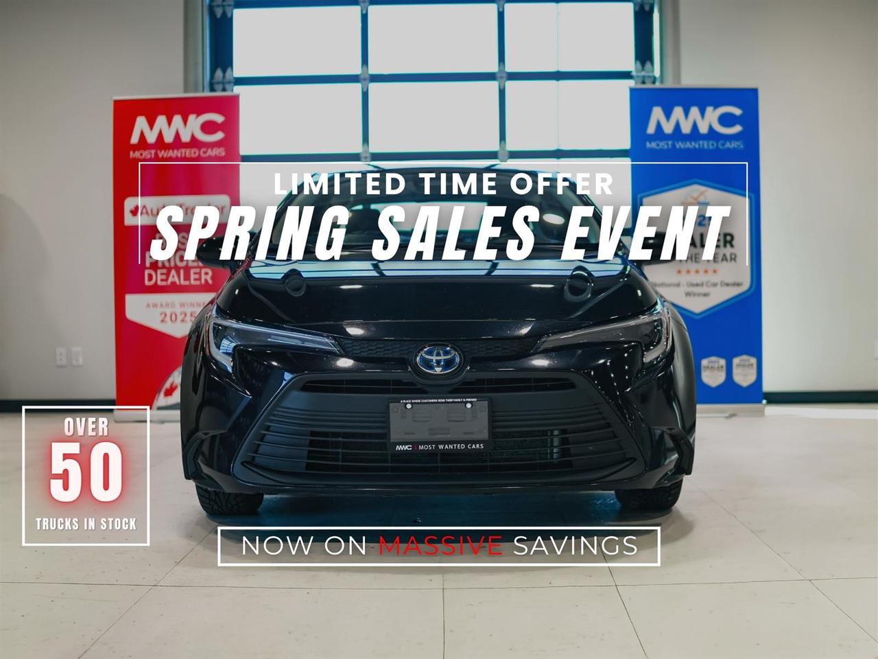 <div style=text-align: justify;><span style=font-size:14px;><span style=font-family:times new roman,times,serif;>Test drives available by appointment at our Guelph and Kitchener locations.&nbsp;Get approved in minutes with competitive rates starting at 6.46% O.A.C. This new arrival is a one owner Canadian (Ontario) lease return vehicle with service records. High-value options included with this vehicle are; blind spot indicators, lane departure warning, adaptive cruise control, pre-collision, heated seats, heated steering wheel, convenience entry, push button, app connect, back up camera, touchscreen and 16&rdquo; alloy rims, offering immense value.</span></span><br /><br />Drive with confidence&mdash;this pre-certified vehicle has had a full brake service.<br /><br /><span style=font-size:14px;><span style=font-family:times new roman,times,serif;><strong>Why Choose Most Wanted Cars?</strong><br />At Most Wanted Cars, we&rsquo;re not just a dealership, we&rsquo;re a place where our customers send their family and friends. Since 1975, our family owned and operated business has been proud to offer the best financing options in Kitchener-Waterloo-Cambridge, Guelph, and the surrounding areas. We&rsquo;re proud to be recognized as DealerRater&rsquo;s National Winner for Used Car Dealers in 2023, 2024 & 2025, with an A+ rating from the Better Business Bureau with over 3,600 customer reviews averaging 4.9/5. Most units are one owner, accident free, clean CarProof, low km, Canadian vehicles, local vehicles, odor free and smoke free. We offer a wide selection of Certified Pre-Owned vehicles, each backed by a free CarProof report, with no liens, full safety inspected, with a multi-point inspection. All vehicles are freshly serviced with an oil change and units can be vehicle detailed upon request, ensuring they&rsquo;re ready for the road. Many of our vehicles are dealer serviced and include the balance of factory warranty for added peace of mind. Every vehicle is thoroughly reconditioned and presented in excellent condition, because at Most Wanted Cars you deserve nothing less!<br />To serve you better, we have two convenient locations:<br />&nbsp;</span></span></div><ol><li style=text-align: justify;><span style=font-size:14px;><span style=font-family:times new roman,times,serif;><strong>600 Elmira Rd N, Guelph &ndash; 519 822 2227</strong></span></span></li><li style=text-align: justify;><span style=font-size:14px;><span style=font-family:times new roman,times,serif;><strong>1620 King Street East, Kitchener &ndash; 519 772 3040</strong></span></span></li></ol><div style=text-align: justify;><span style=font-size:14px;><span style=font-family:times new roman,times,serif;>&nbsp;<br />Visit us at <a href=http://www.mostwantedcars.ca/>www.mostwantedcars.ca</a> to explore our full inventory and complete an easy online finance application for exclusive online preferred rates. Interest rates offered as low as 6.46% on approved credit.<br /><em>Note: Prices listed are available for financing purchases only, with approved credit. The cash price is $975 more for other payment methods. Taxes and licensing are not included in the listed price.</em><br />&nbsp;<br />Most Wanted Cars also provides additional protection options at exclusive pricing, including the Fresh Start Platinum Package, rust protection, ceramic coating, gap insurance, extended warranties, walk-away insurance, and road hazard protection, among others. For more details, please consult with your sales representative.</span></span></div>