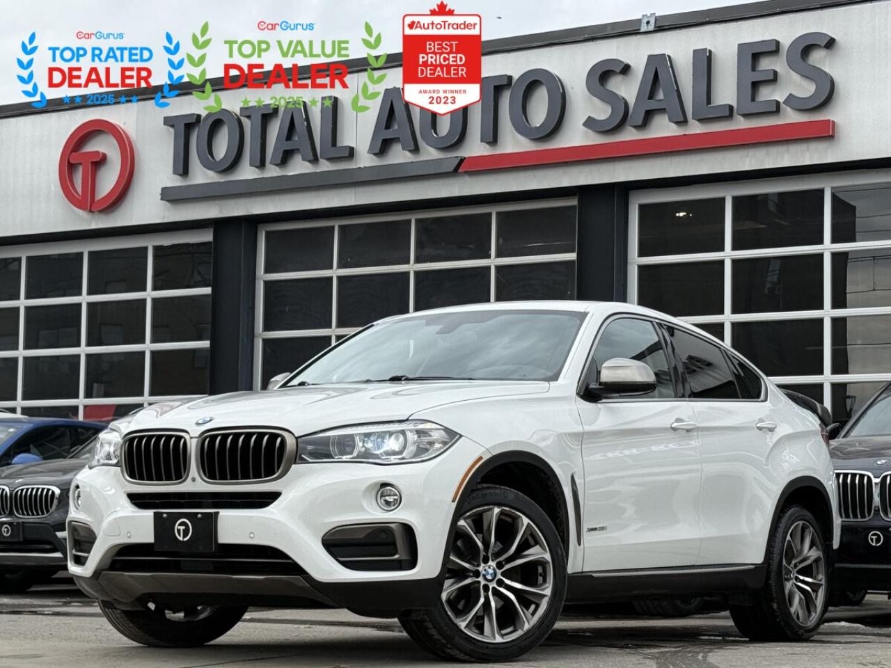 Used 2015 BMW X6 | PREMIUM PKG | PANO | NAVI | HUD | LOADED for sale in North York, ON