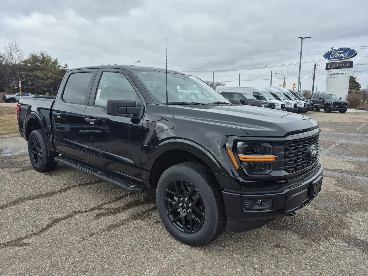 2026 Ford F-150 STX 4WD, BLACK PKG, SPRAY-IN BEDLINER Photo2