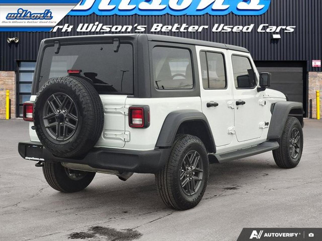 2024 Jeep Wrangler Sport S | Heated Wheel + Seats | Adaptive Cruise | Remote Start | Alpine Audio | Rear Cam & More Photo4