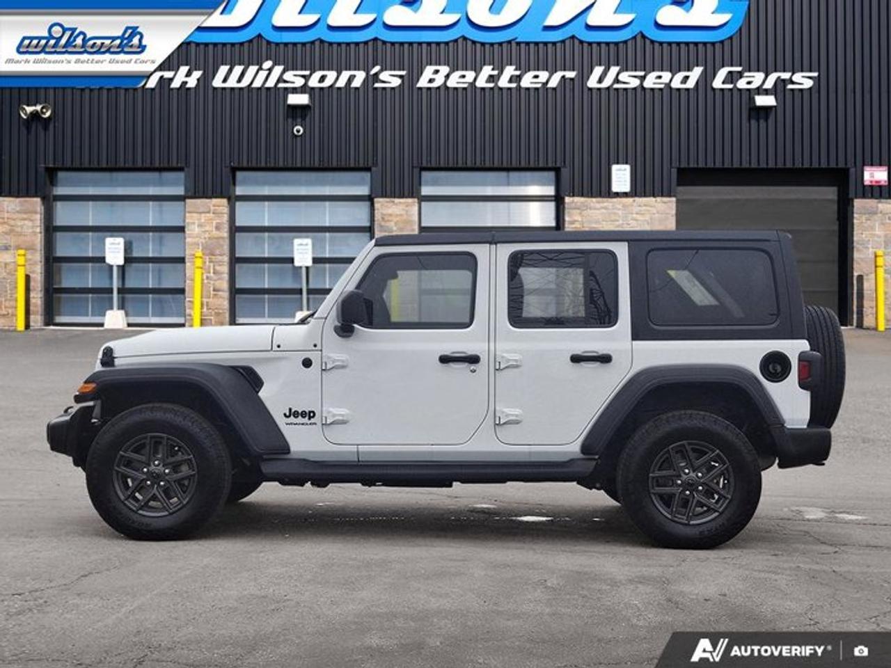 2024 Jeep Wrangler Sport S | Heated Wheel + Seats | Adaptive Cruise | Remote Start | Alpine Audio | Rear Cam & More Photo