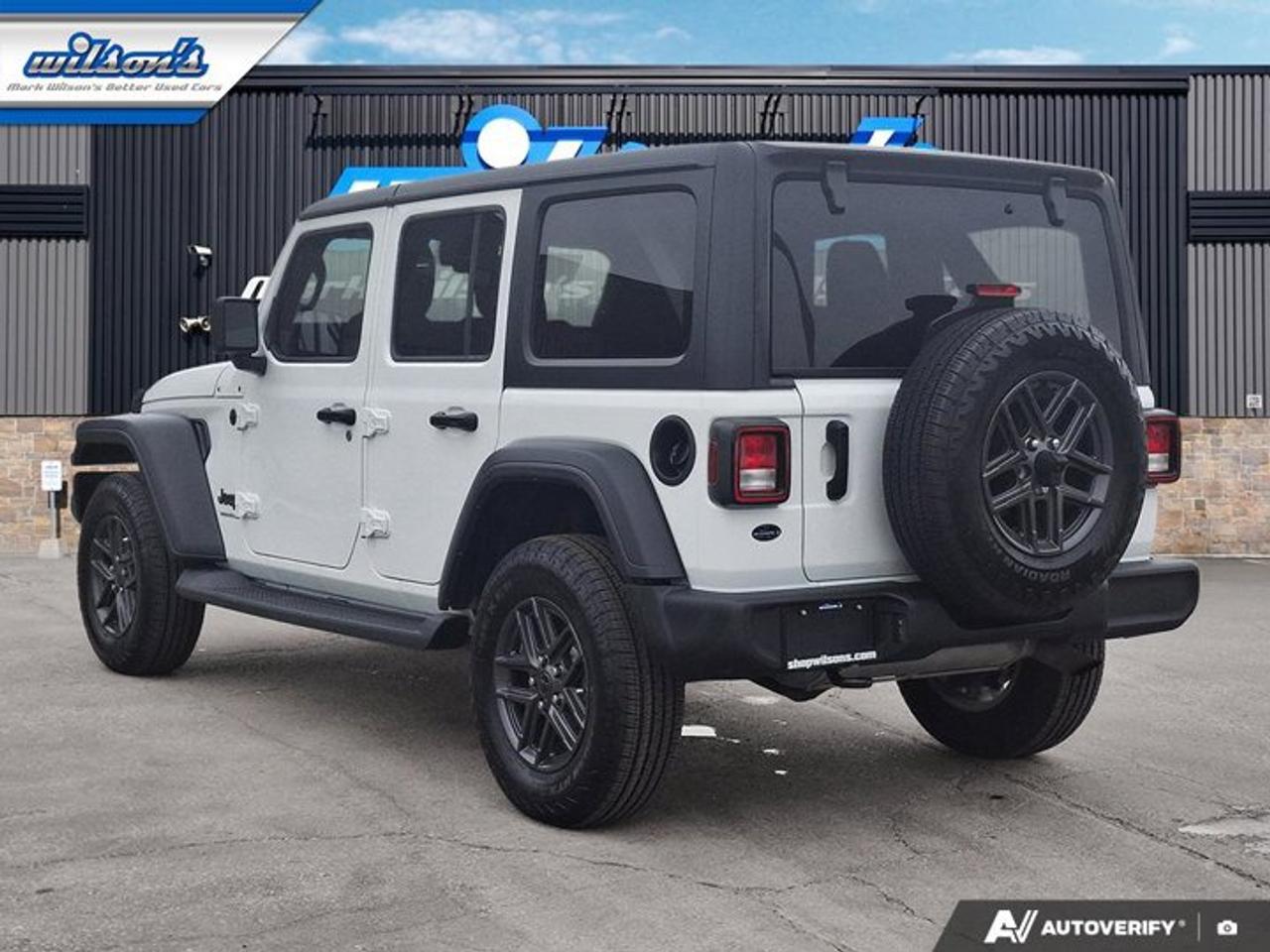 2024 Jeep Wrangler Sport S | Heated Wheel + Seats | Adaptive Cruise | Remote Start | Alpine Audio | Rear Cam & More Photo