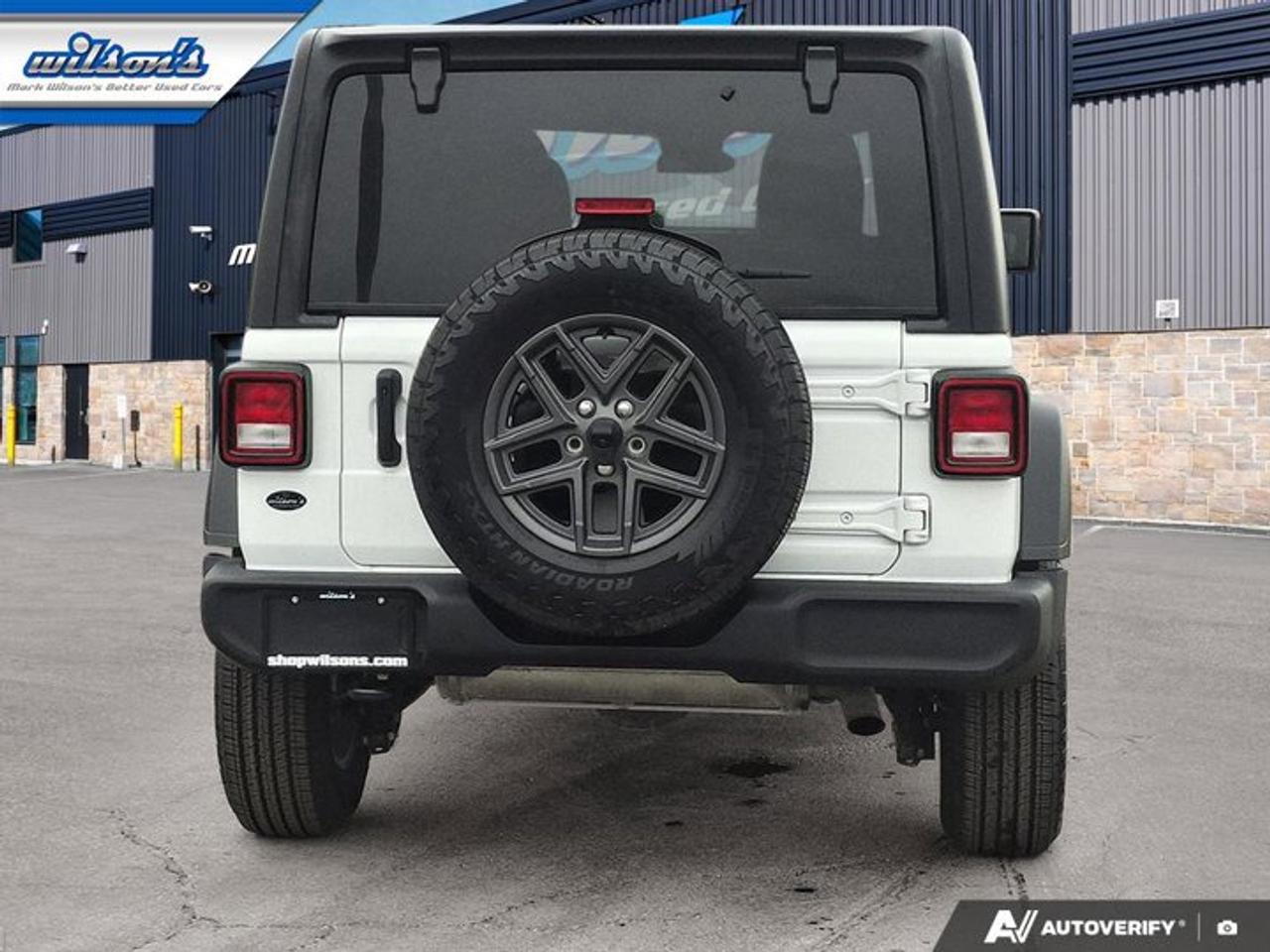 2024 Jeep Wrangler Sport S | Heated Wheel + Seats | Adaptive Cruise | Remote Start | Alpine Audio | Rear Cam & More Photo3