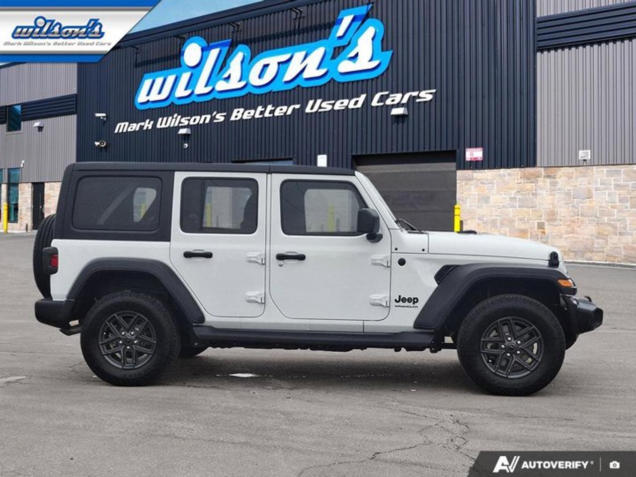 2024 Jeep Wrangler Sport S | Heated Wheel + Seats | Adaptive Cruise | Remote Start | Alpine Audio | Rear Cam & More Photo