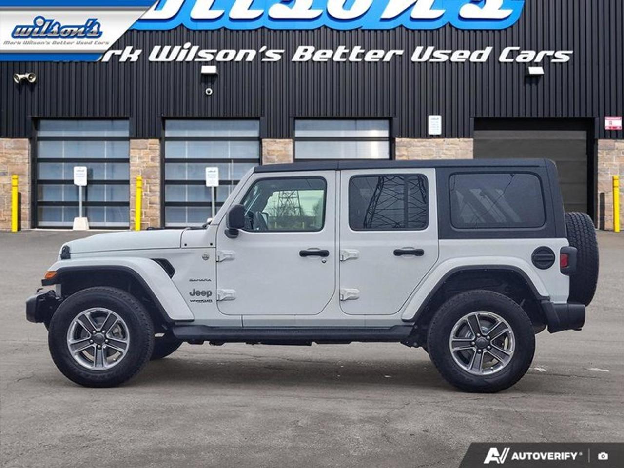 2021 Jeep Wrangler Unlimited Sahara | Leather | Nav | Heated Wheel + Seats | Remote Start | Rear Cam & More! Photo