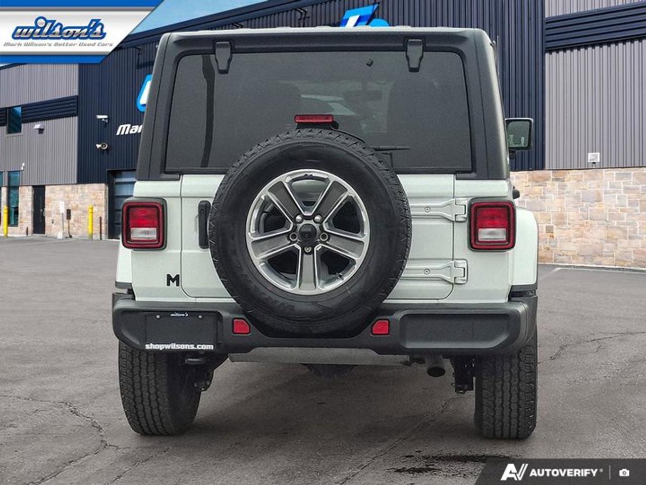 2021 Jeep Wrangler Unlimited Sahara | Leather | Nav | Heated Wheel + Seats | Remote Start | Rear Cam & More! Photo3