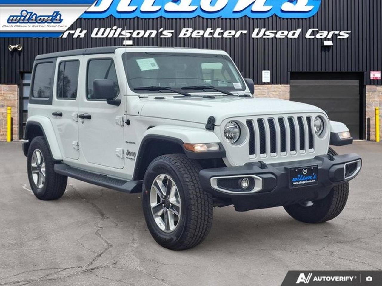 2021 Jeep Wrangler Unlimited Sahara | Leather | Nav | Heated Wheel + Seats | Remote Start | Rear Cam & More! Photo
