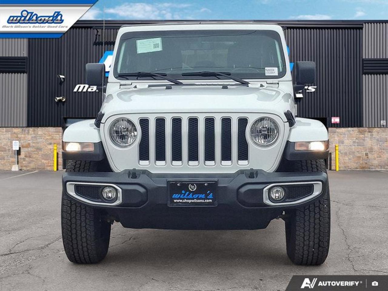 2021 Jeep Wrangler Unlimited Sahara | Leather | Nav | Heated Wheel + Seats | Remote Start | Rear Cam & More! Photo