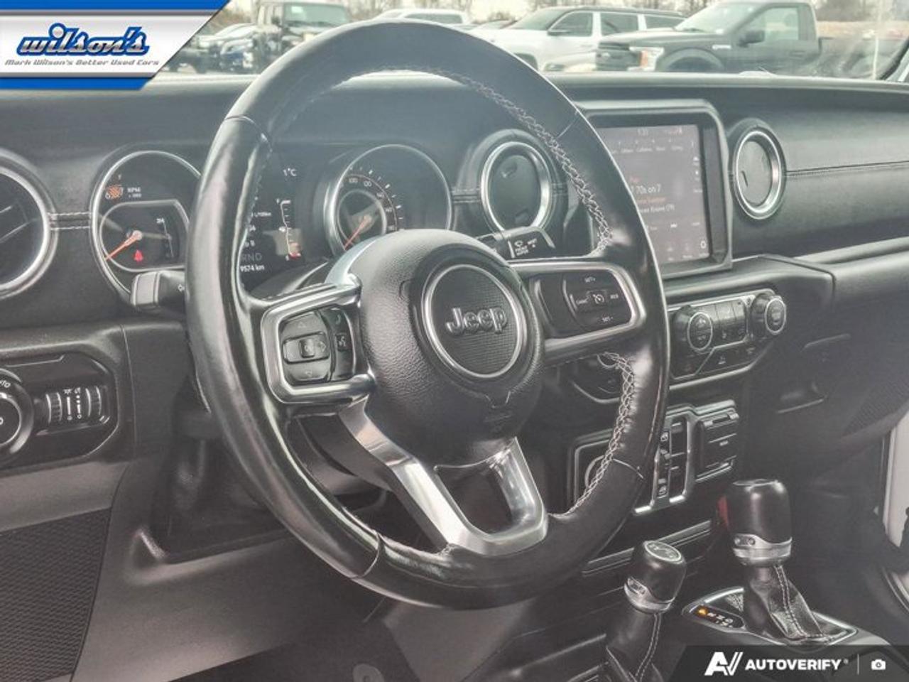 2021 Jeep Wrangler Unlimited Sahara | Leather | Nav | Heated Wheel + Seats | Remote Start | Rear Cam & More! Photo