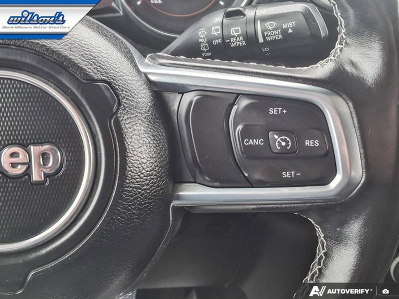2021 Jeep Wrangler Unlimited Sahara | Leather | Nav | Heated Wheel + Seats | Remote Start | Rear Cam & More! Photo