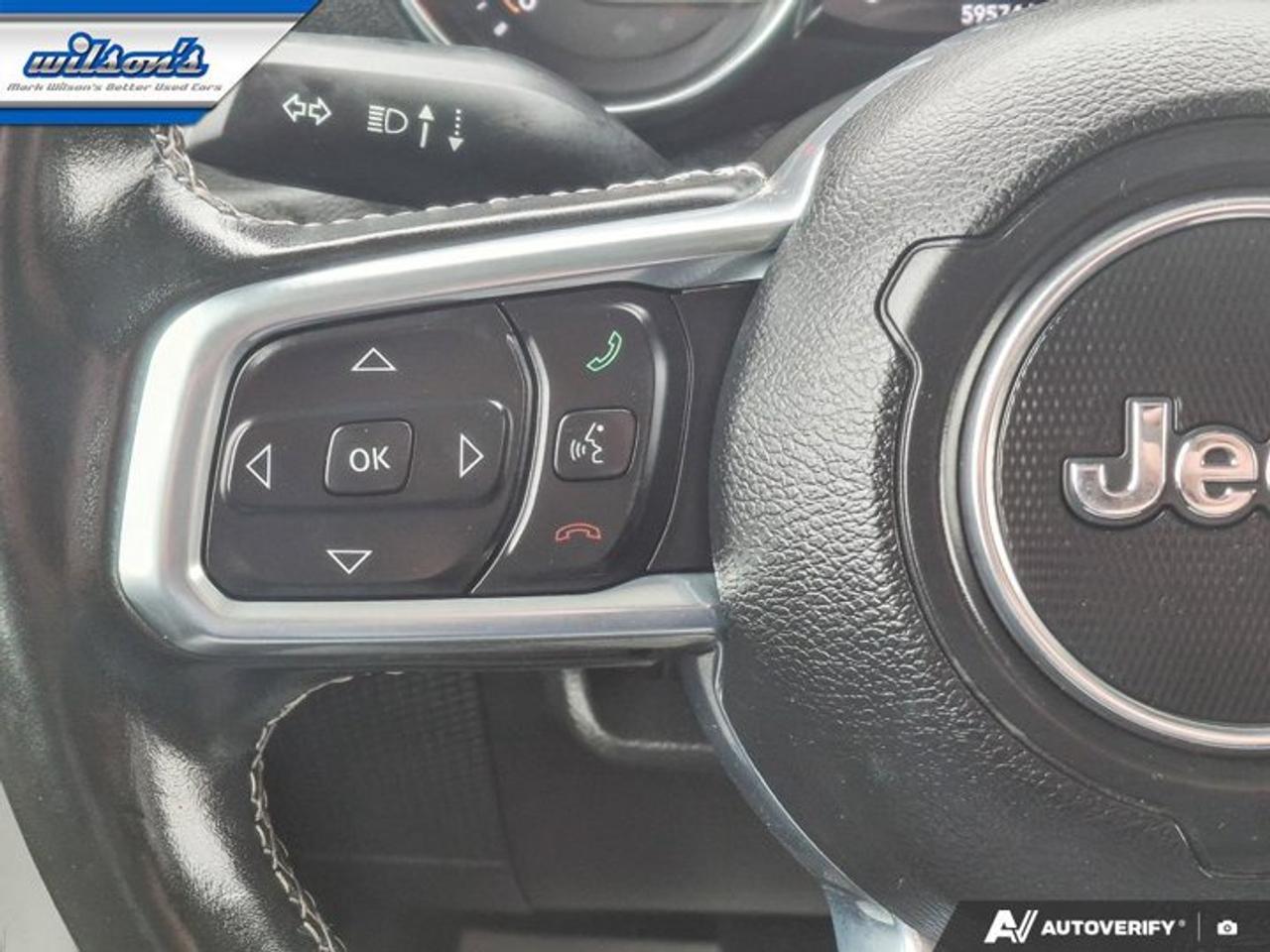 2021 Jeep Wrangler Unlimited Sahara | Leather | Nav | Heated Wheel + Seats | Remote Start | Rear Cam & More! Photo
