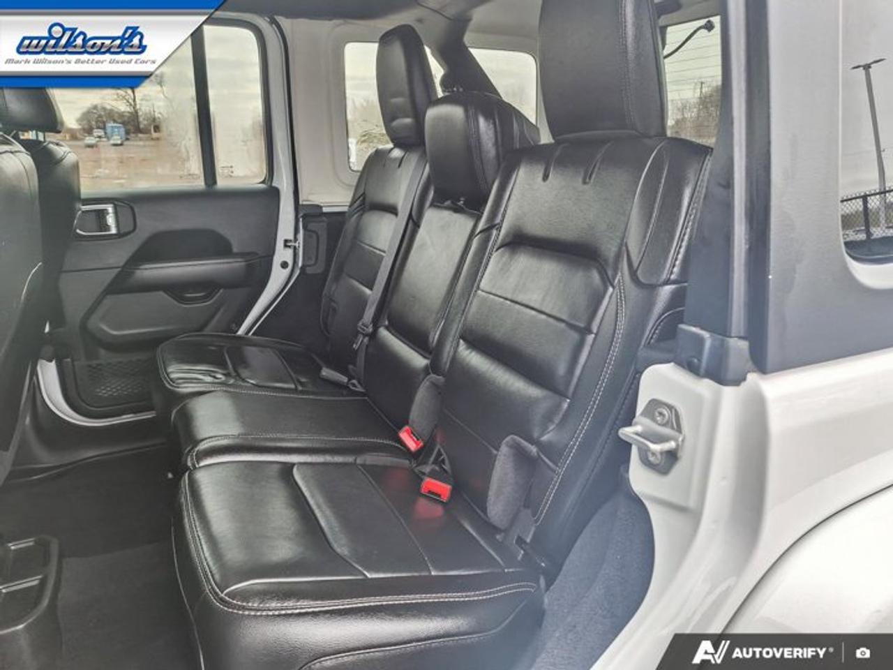 2021 Jeep Wrangler Unlimited Sahara | Leather | Nav | Heated Wheel + Seats | Remote Start | Rear Cam & More! Photo