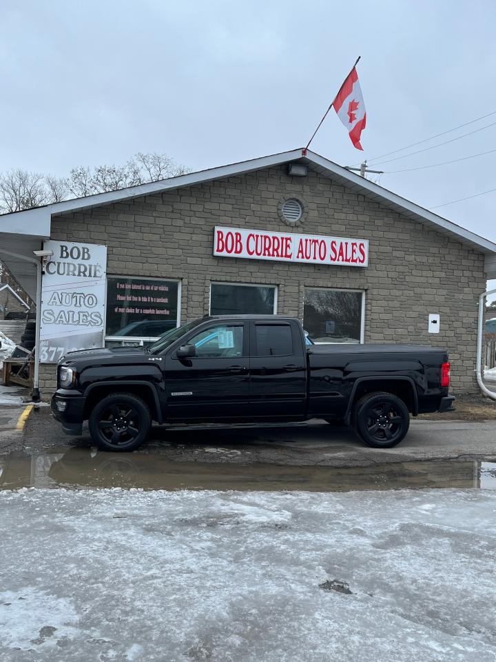 <p style=text-align: center;><strong>2018 GMC SIERRA DOUBLE CAB ELEVATION 4X4</strong></p><p style=text-align: center;><strong>NEW TRANSMISSION IN FEBRUARY 2026&nbsp;</strong></p><p style=text-align: center;><strong>6 PASSENGER&nbsp; &nbsp;5.3 LTR V8</strong></p><p><strong>AUTO,AIR, PWR WINDOWS/LOCKS, TINTED GLASS</strong></p><p><strong>HEATED O/S MIRRORS, AND MUCH, MUCH MORE!</strong></p><p><strong>SEE OPTION LIST IN THE PICTURES!</strong></p><p><strong>CERTIFIED</strong></p><p><strong>INCLUDED IN THE PRICE IS A 12 MONTH LUBRICO WARRANTY</strong></p><p><strong>$19,900.00&nbsp; PLUS TAX</strong></p><p><strong>CALL BOB FOR DETAILS -905-377-9200</strong></p><p><strong>bcasales@hotmail.ca</strong></p><p><strong>BOB CURRIE AUTO SALES</strong></p><p>&nbsp;</p>