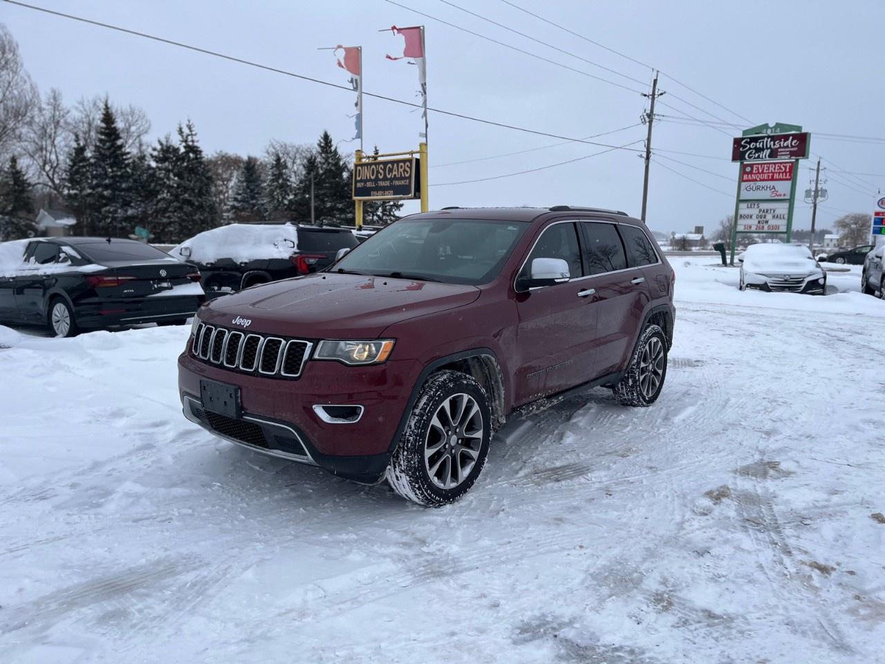 <p>*CERTIFIED*</p><p>Heated seats,</p><p>Heated steering wheel,</p><p>4x4</p><p>Back up camera,</p><p>Bluetooth,</p><p>Leather seats,</p><p>Rear heated seats,</p><p>We finance</p><p>Contact us for pre approval,</p><p>DINO'S CARS</p><p>-Safety certification included in the price ( UNLESS SPECIFIED OTHERWISE ie. AS IS VEHICLES)</p><p>-IF YOU CANT COME TO US WE'LL DRIVE TO YOU ( WITHIN A REASONABLE DISTANCE TO VIEW) DELIVERY ALSO AVAILABLE</p><p>-Certified Quality Pre owned Vehicles</p><p>-Carfax history report available for every vehicle</p><p>-Licensing and tax are extra</p><p>-Open by Appointment Call or text(519)697-3866</p><p>-4016 Dundas St E, London, ON N5V 5C6</p>