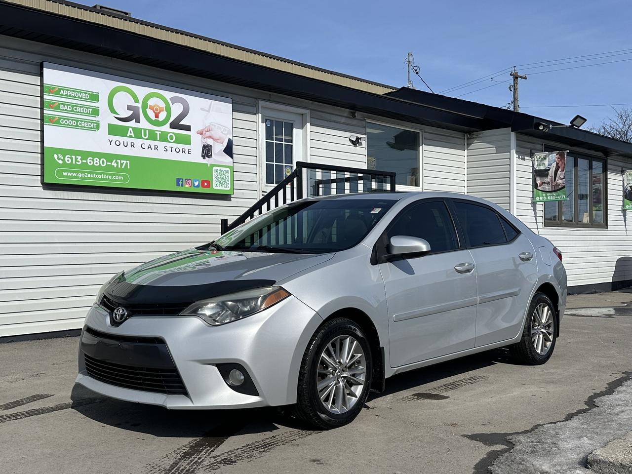 <p><strong>--CLEAN CARFAX--SUNROOF--ALLOY WHEELS--CERTIFIED--FINANCING UP TO 48 MONTHS AVAILABLE OAC--</strong></p><p>&nbsp;</p><p>Just in on dealer order is this Corolla LE + with upgraded options such as sunroof, alloy wheels, back up camera and more! Fitted with new brakes all around , comes with all 3 keys&nbsp; and sold certified and ready to go!</p><p>&nbsp;</p><p>The ultimate driving machine! The reliable commuter commuter that never quits ! low maintenance costs, fantastic fuel economy and all the options to keep you happy!</p><p>&nbsp;</p><p>Financing available up to 48 months OAC.</p><p>&nbsp;</p><p>Damaged credit?&nbsp;<strong>WE CAN GET YOU APPROVED!!!</strong></p>