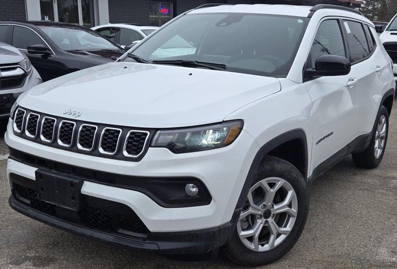 Used 2025 Jeep Compass North / NO ACCIDENTS / 4X4 / LEATHER / HTD SEATS for sale in Cambridge, ON