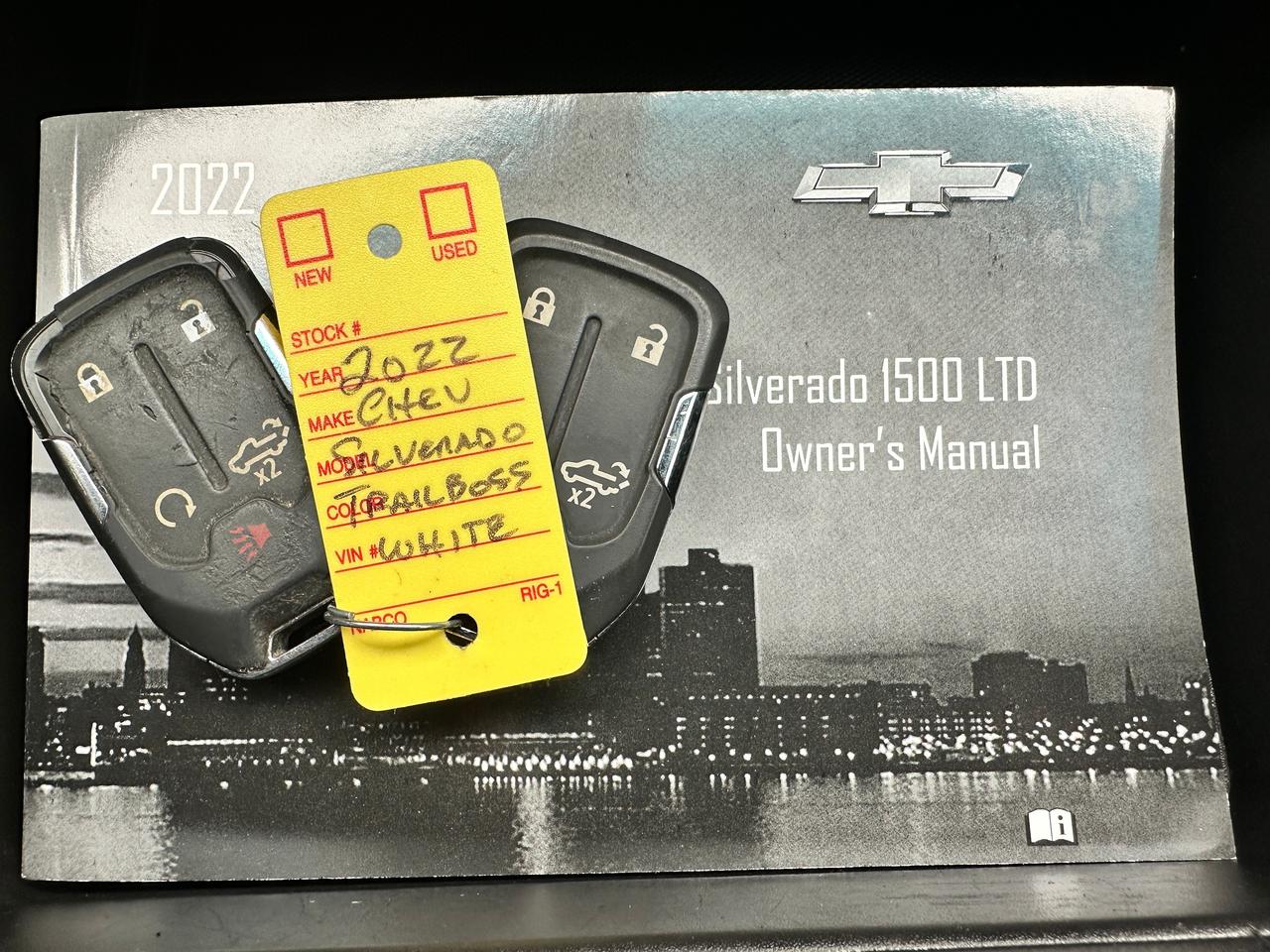 2022 Chevrolet Silverado 1500 LTD TrailBoss 4X4 HTD-Cloth CarPlay Backup Cam XM Photo