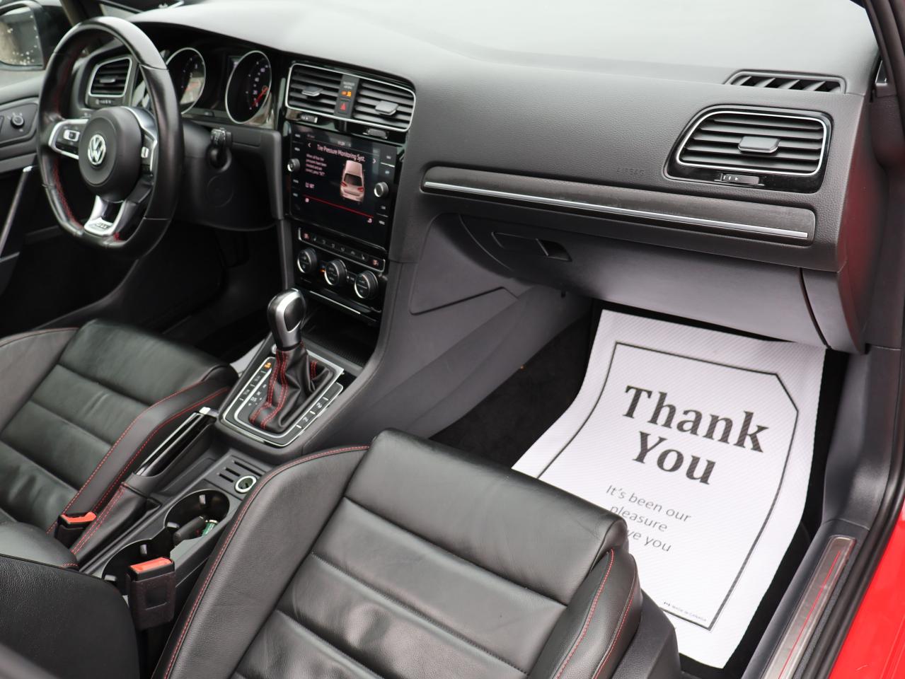 2021 Volkswagen Golf GTI AUTOBAHN CERTIFIED *ACCIDENT FREE*V.W MAINTAIN* CAMERA NAV BLUETOOTH LEATHER HEATED SEATS SUNROOF CRUISE ALLOYS Photo