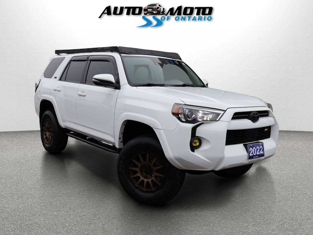 2022 Toyota 4Runner SR5 PREMIUM-PKG 4WD CERTIFIED *7 SEATS*2nd SET WINTER* CAMERA NAV BLUETOOTH LEATHER HEATED SEATS SUNROOF CRUISE ALLOYS - Photo #1